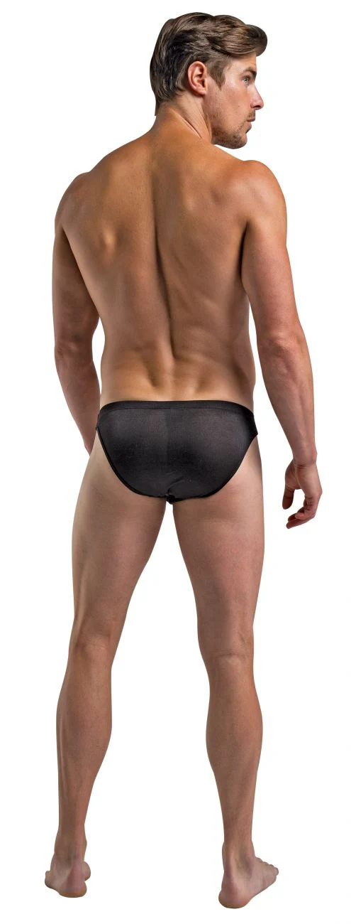 Magic Silk 6606 Silk Briefs Color Black - Image 3