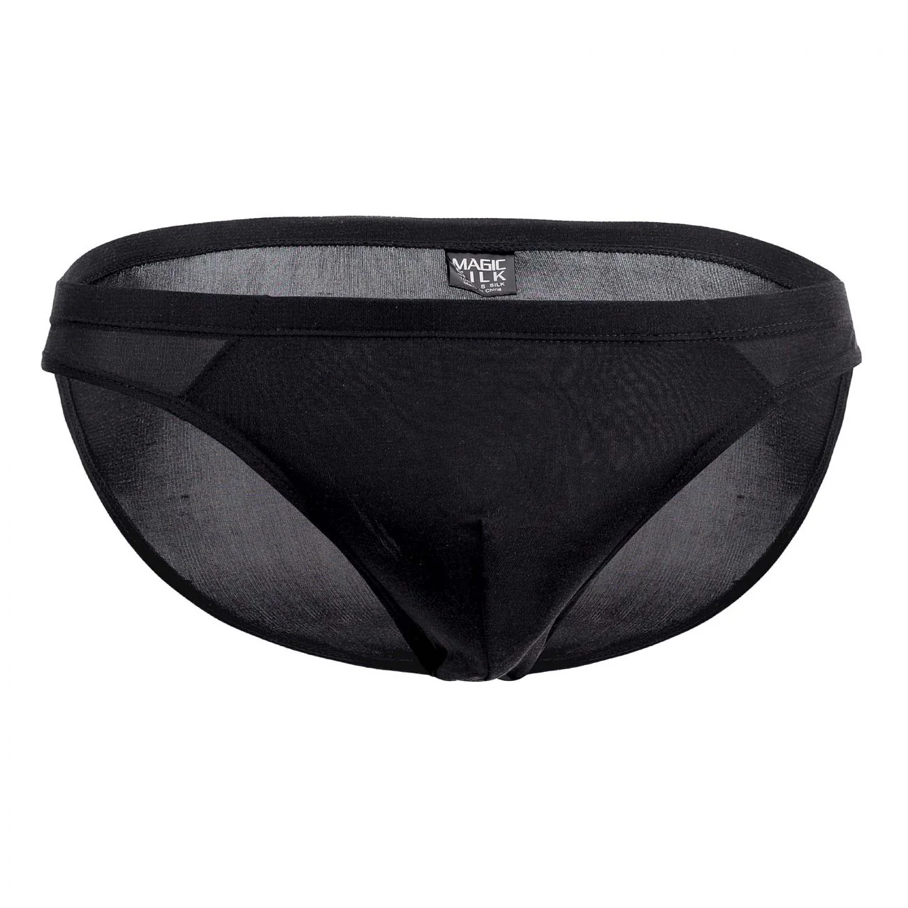 Magic Silk 6606 Silk Briefs Color Black - Image 4