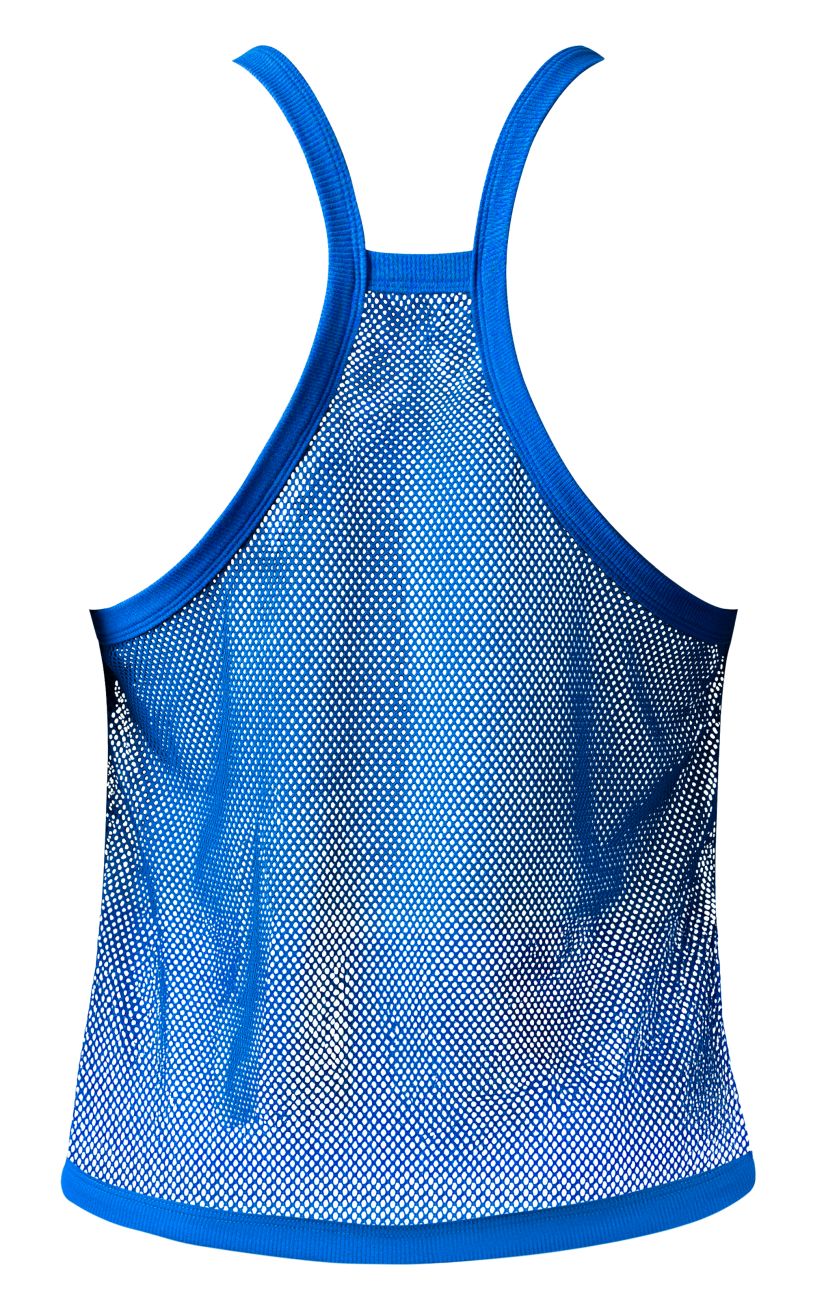Male Power 110-11C Fishnet 2 Tank Top Color Royal - Image 5