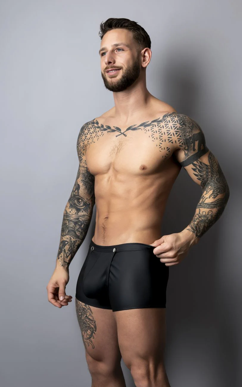 Male Power 120-298 Oh Snap Snap Off Short Color Black - Image 9