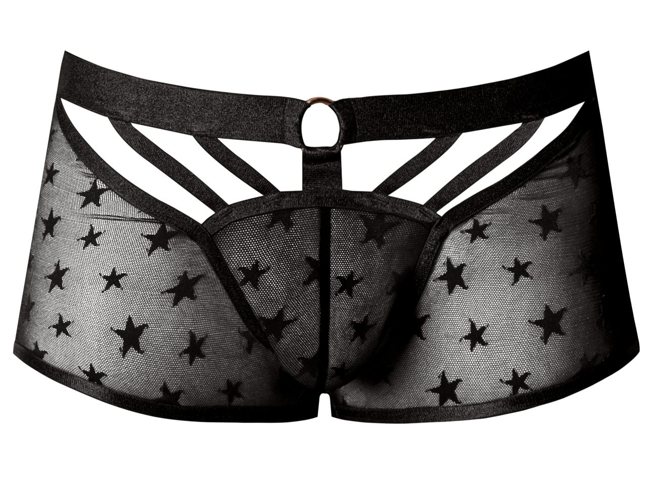 Male Power 122-291 Love Star Short with Ring Color Black - Image 4