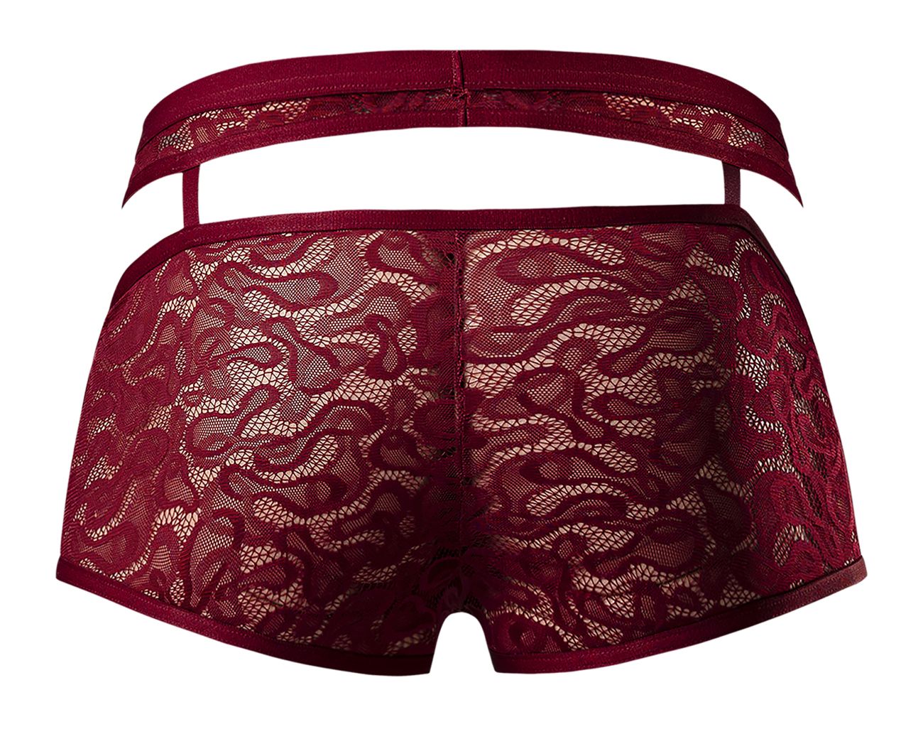 Male Power 126-289 Lucifer Cut Out Short Color Burgundy - Image 6
