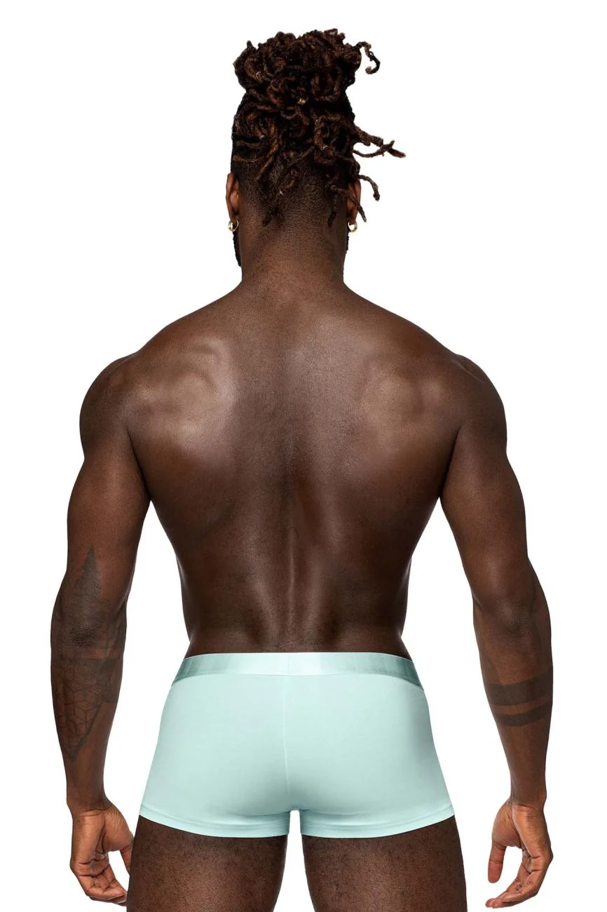 Male Power 129-281 Easy Breezy Mini Short with Sleeve Color Aqua - Image 3