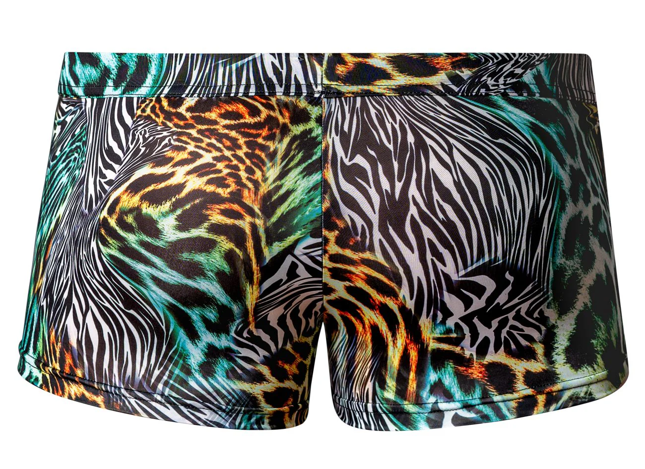 Male Power 143-295 Go Wild Uplift Mini Short Color Multi Animal - Image 5