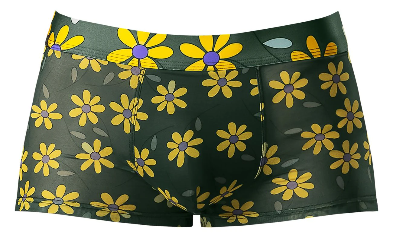 Male Power 145-285 Petal Power Pouch Short Color Daisy Print - Image 5