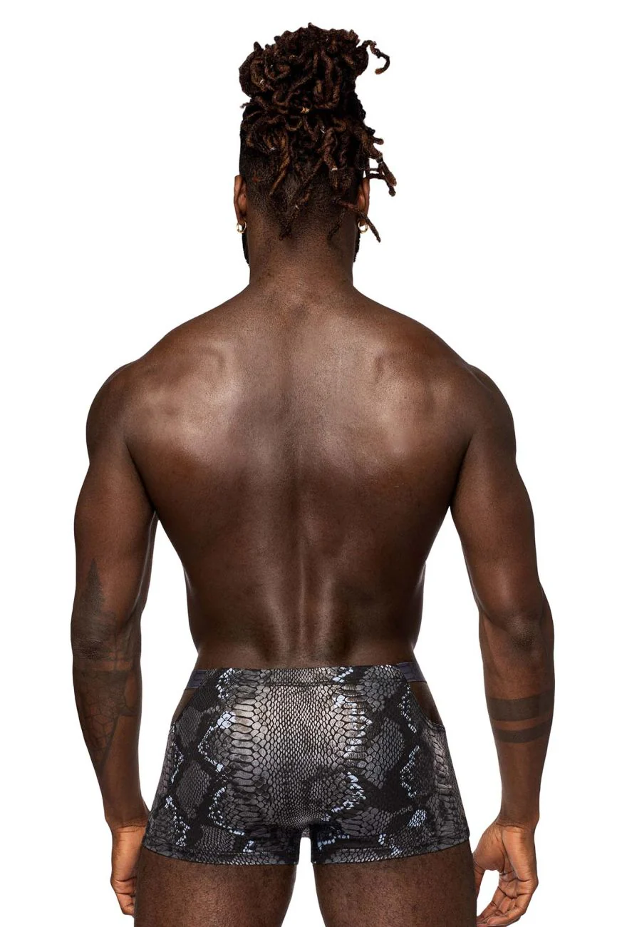 Male Power 153-282 S-naked Pouch Short Color Black-Blue - Image 3
