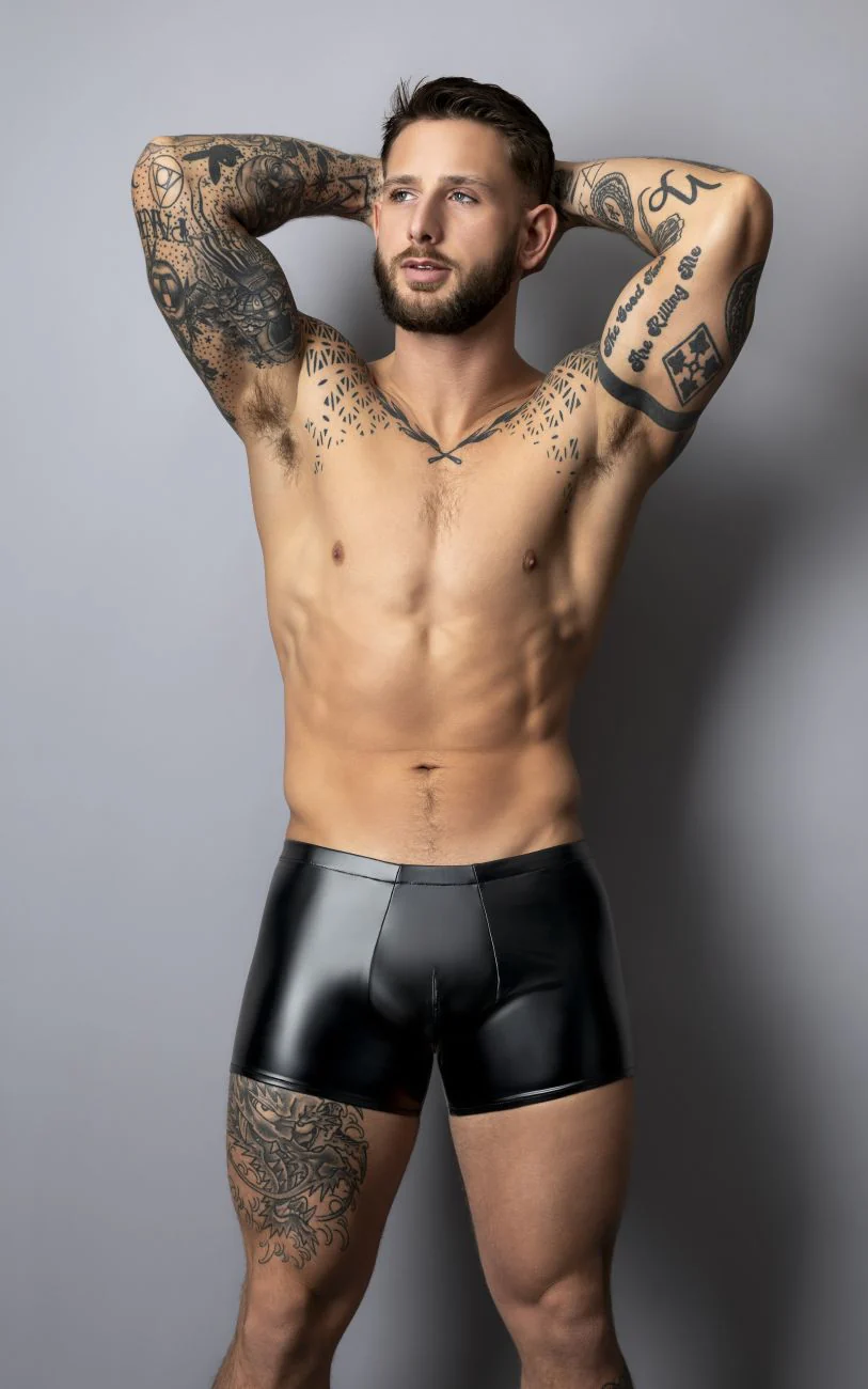 Male Power 153-301 Liquid Onyx 2.0 Pouch Short Color Black - Image 7