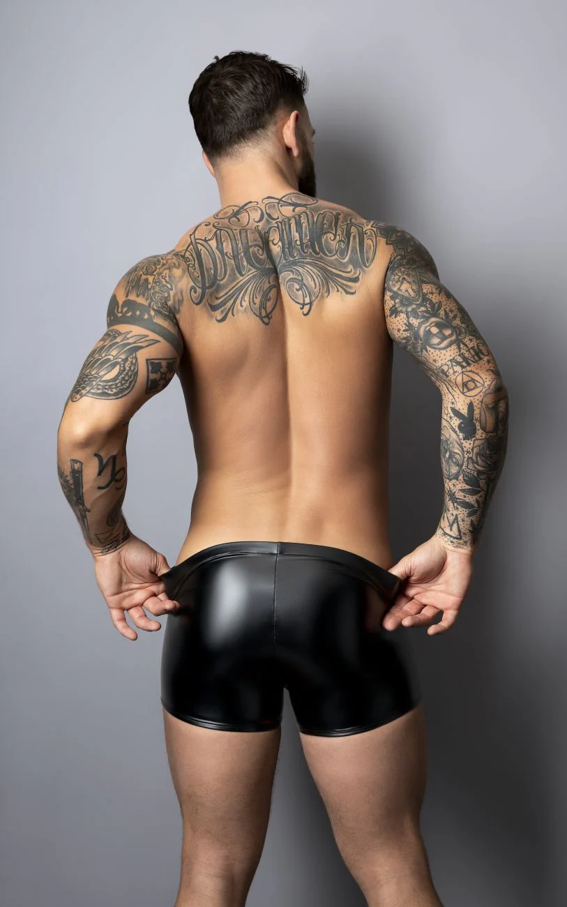 Male Power 153-301 Liquid Onyx 2.0 Pouch Short Color Black - Image 8