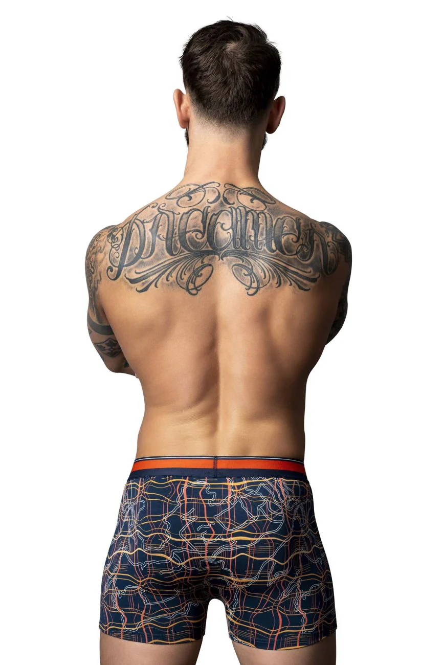 Male Power 160-299 Soo Cumfy Boxer Brief Color Navy - Image 10