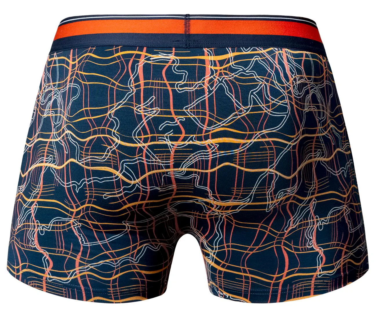 Male Power 160-299 Soo Cumfy Boxer Brief Color Navy - Image 12