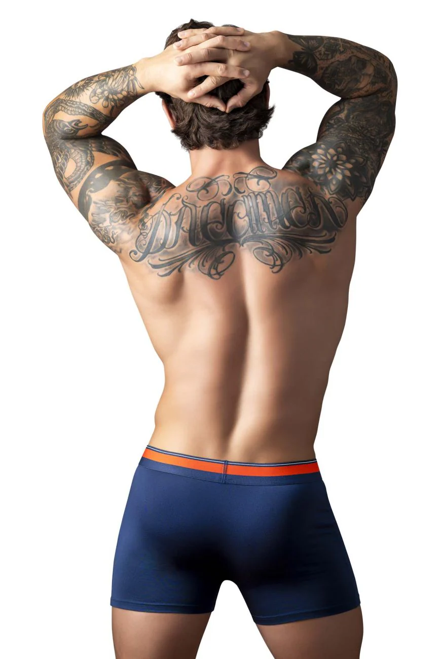 Male Power 160-299 Soo Cumfy Boxer Brief Color Navy - Image 3