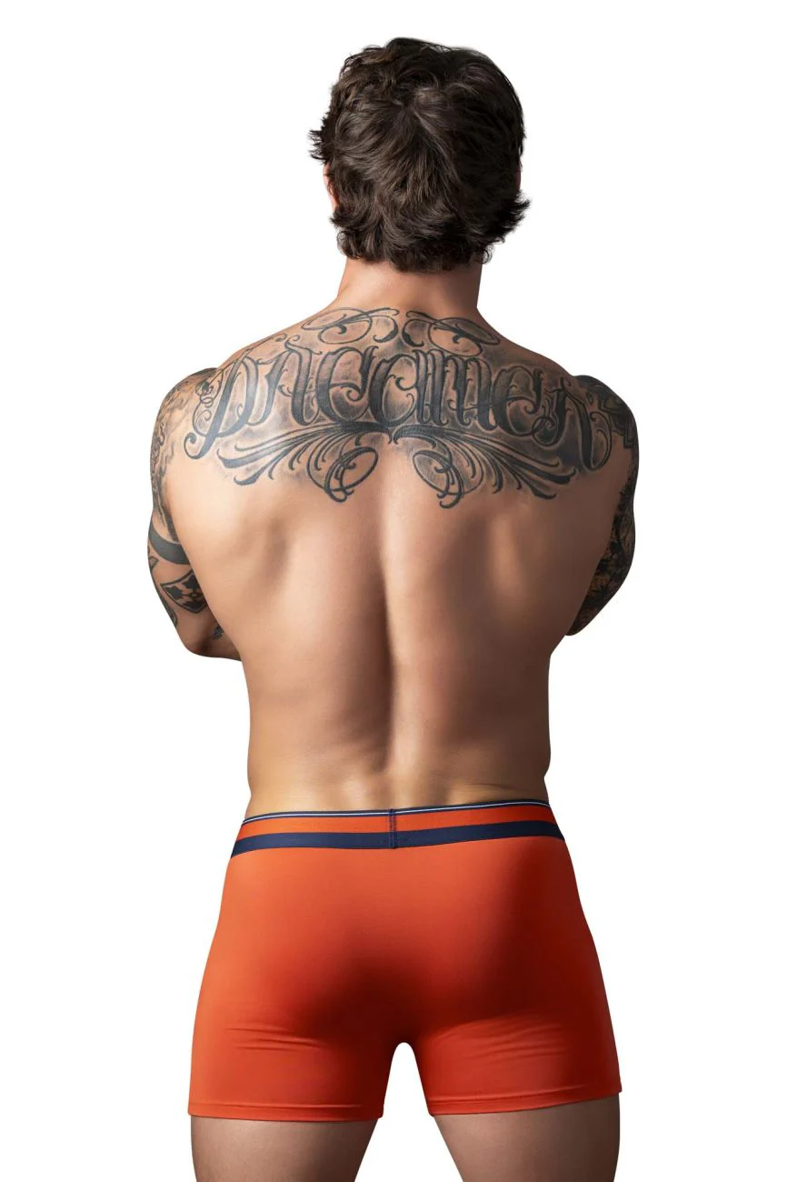 Male Power 160-299 Soo Cumfy Boxer Brief Color Orange - Image 3