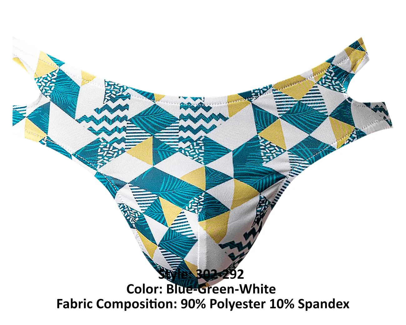 Male Power 302-292 Cut It Out Cut Out Moonshine Color Blue-Green-White - Image 7