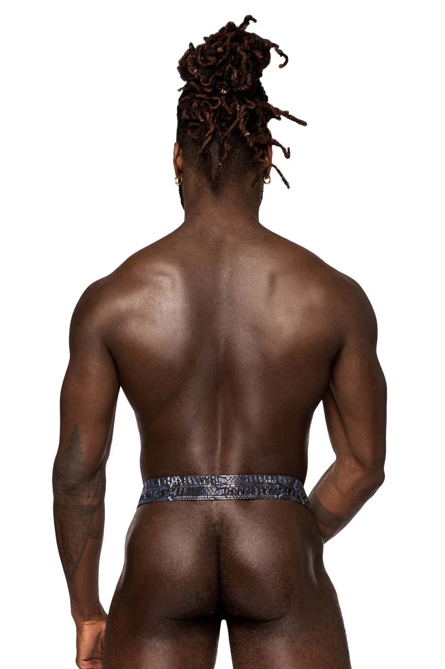 Male Power 334-282 S-naked Power Sock Color Black-Blue - Image 3