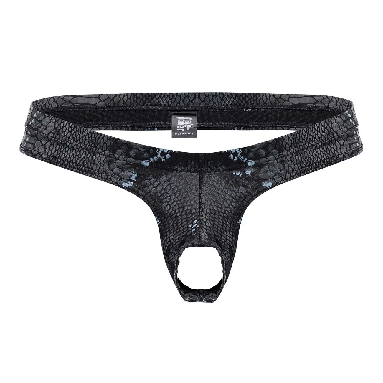 Male Power 334-282 S-naked Power Sock Color Black-Blue - Image 4