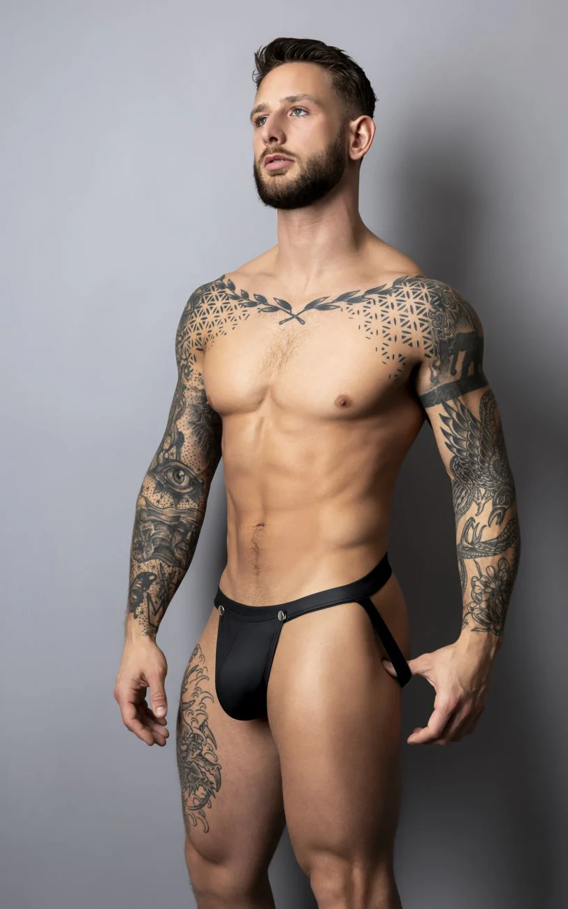 Male Power 346-298 Oh Snap Snap Off Jock Color Black - Image 9