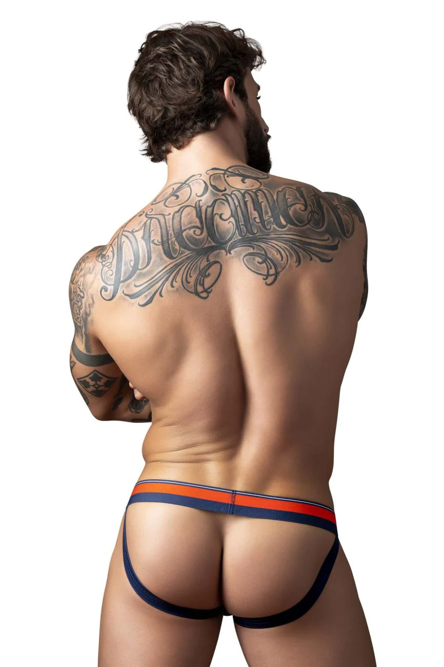 Male Power 349-299 Soo Cumfy Jockstrap Color Navy - Image 3