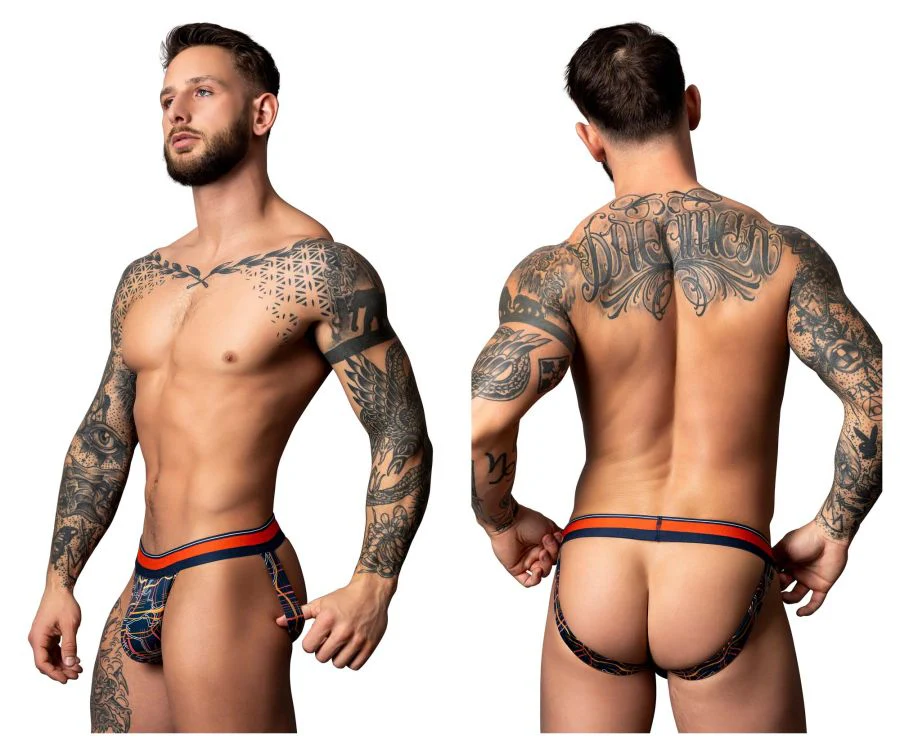 Male Power 349-299 Soo Cumfy Jockstrap Color Navy - Image 7