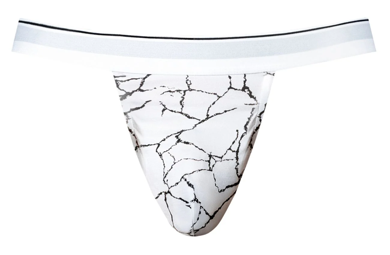 Male Power 349-299 Soo Cumfy Jock Color White-Black - Image 4