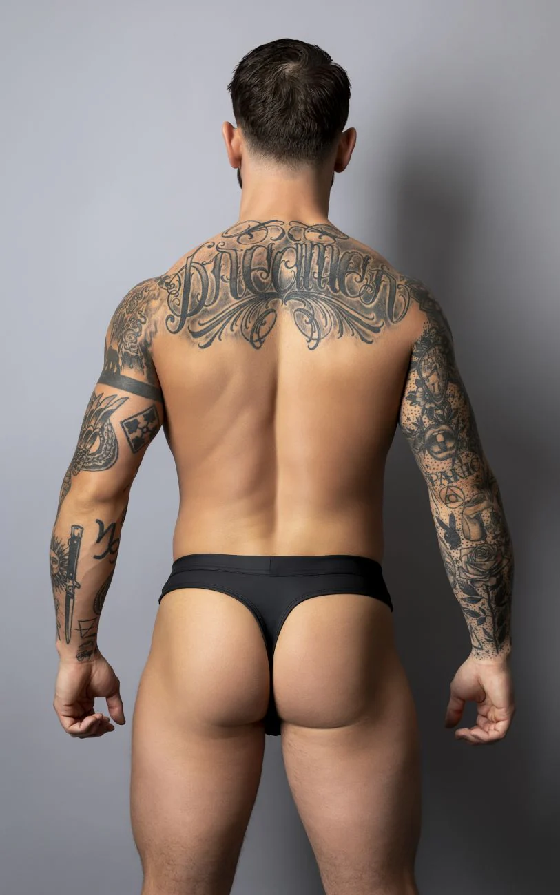 Male Power 410-298 Oh Snap Snap off Thong Color Black - Image 11