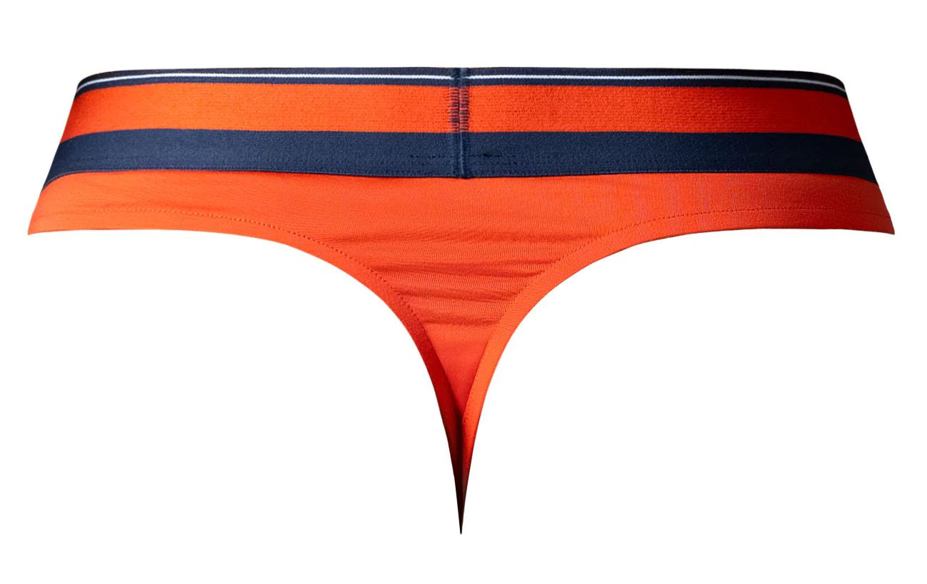 Male Power 412-299 Soo Cumfy Thongs Color Orange - Image 5