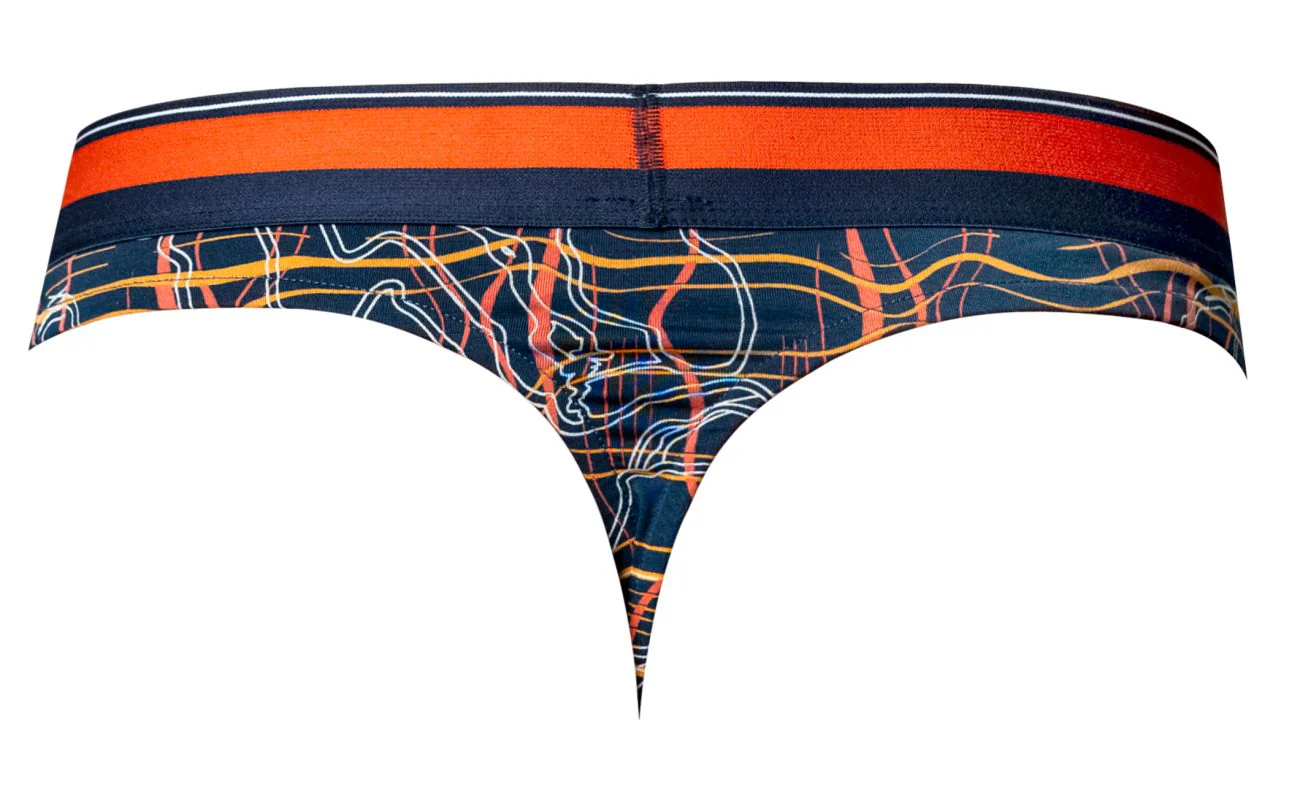 Male Power 412-299 Soo Cumfy Thongs Color Navy - Image 11