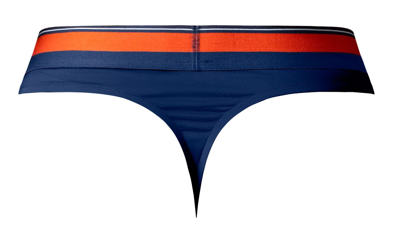 Male Power 412-299 Soo Cumfy Thongs Color Navy - Image 5