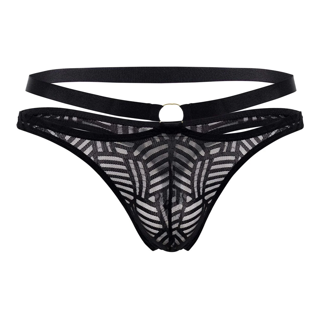 Male Power 415-284 Rude Awakening Strap Thong Color Black - Image 4
