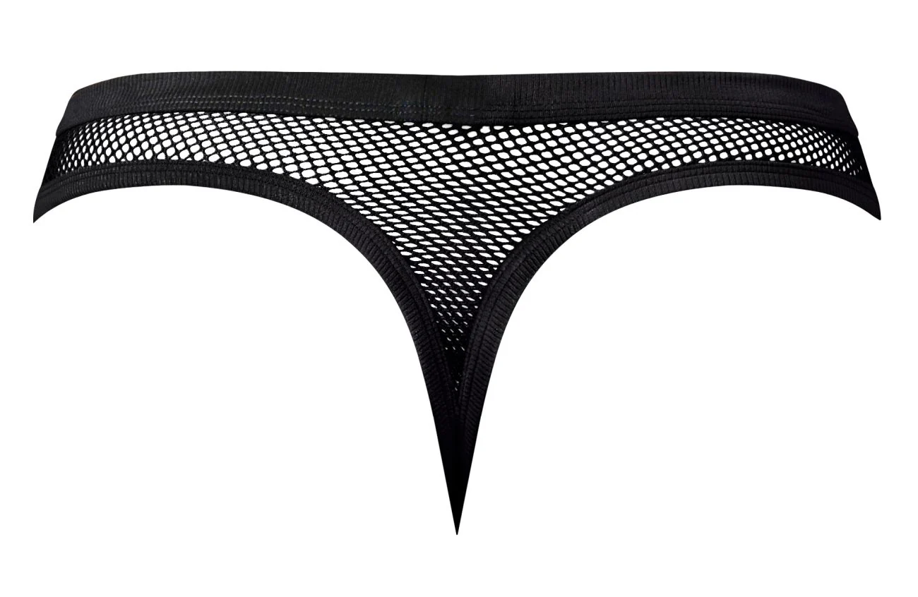 Male Power 441-11C Fishnet 2 Bong Thong Color Black - Image 5