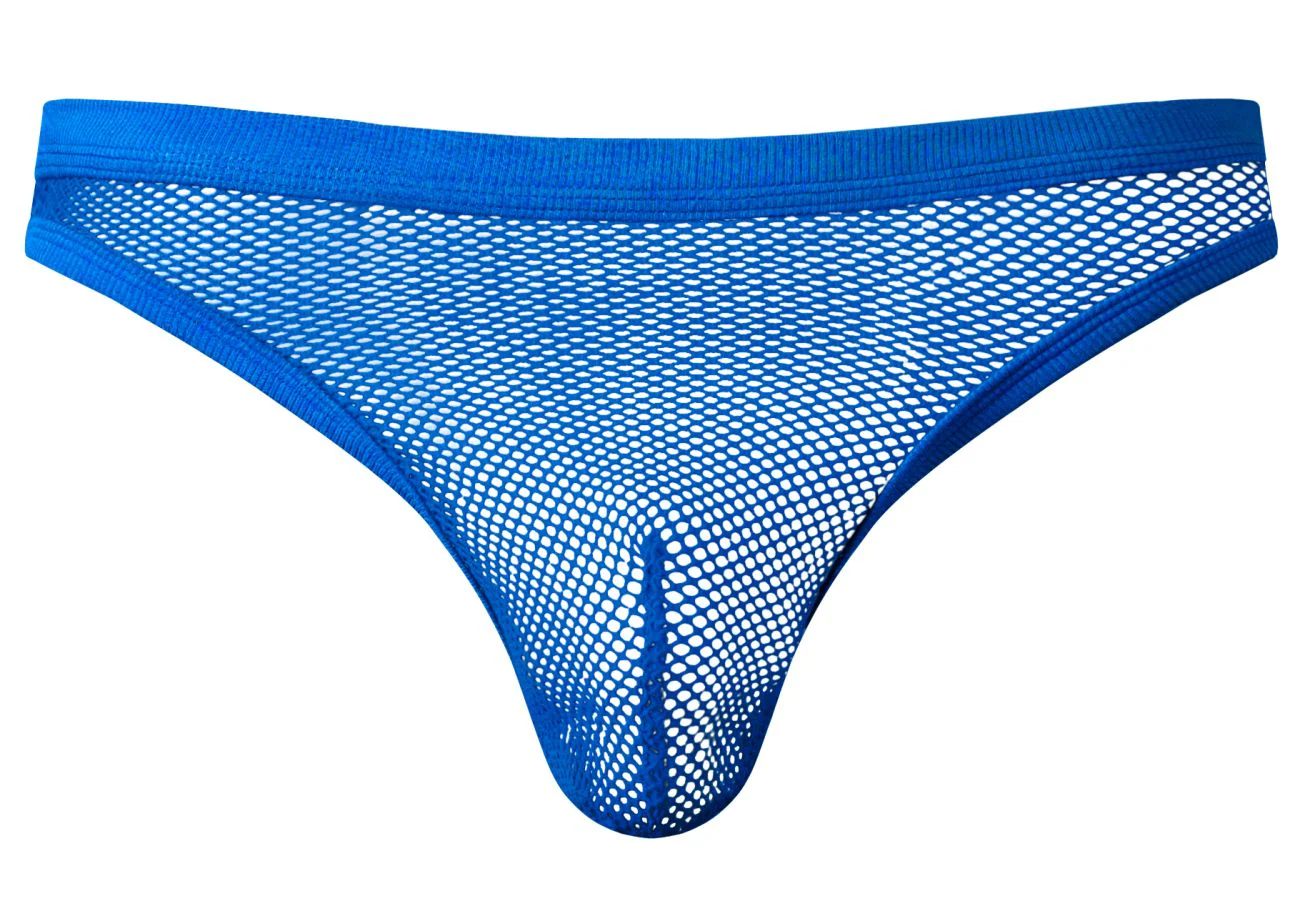 Male Power 441-11C Fishnet 2 Bong Thong Color Royal - Image 4