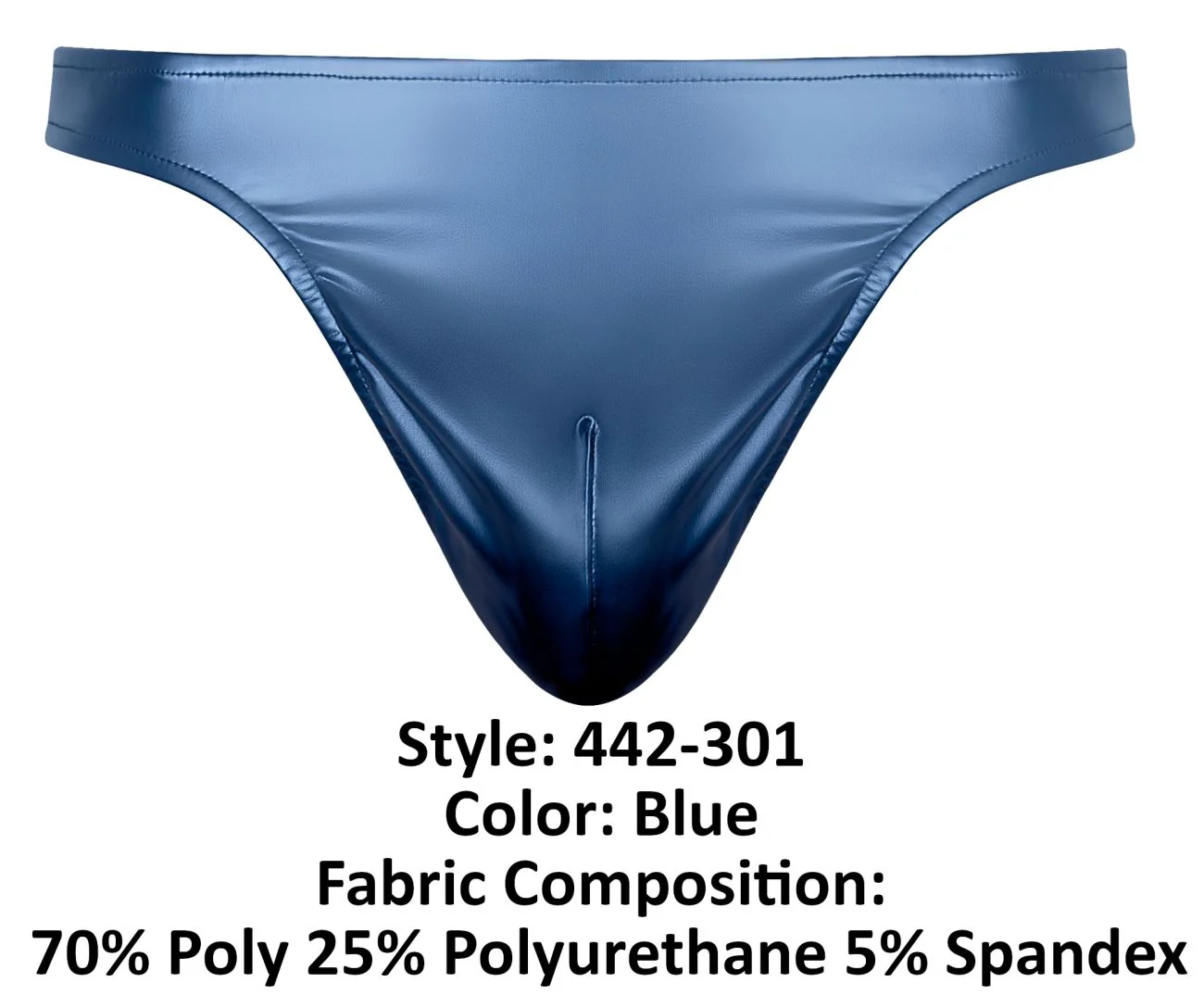 Male Power 442-301 Liquid Onyx 2.0 Bong Thong Color Blue - Image 6