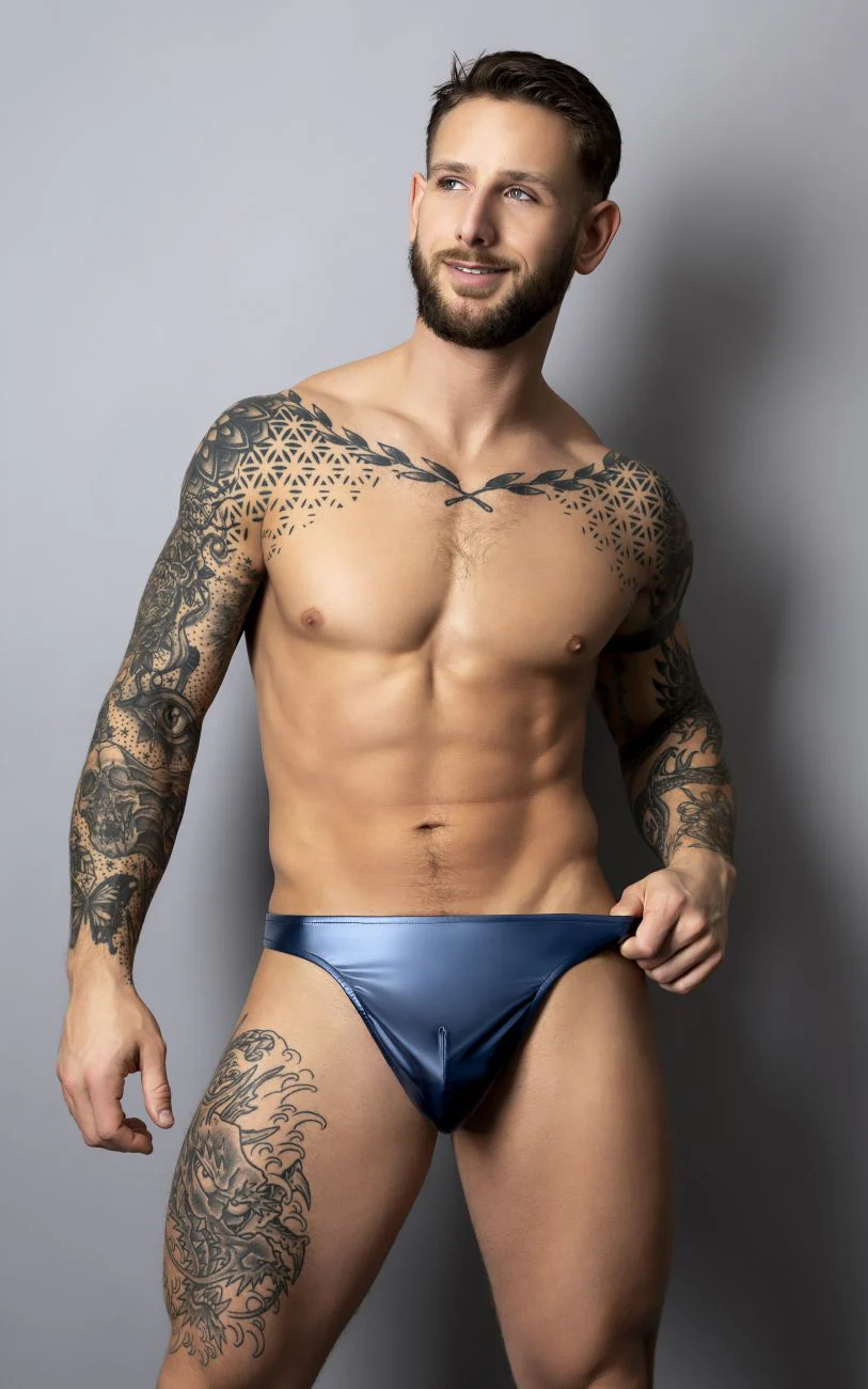 Male Power 442-301 Liquid Onyx 2.0 Bong Thong Color Blue - Image 7