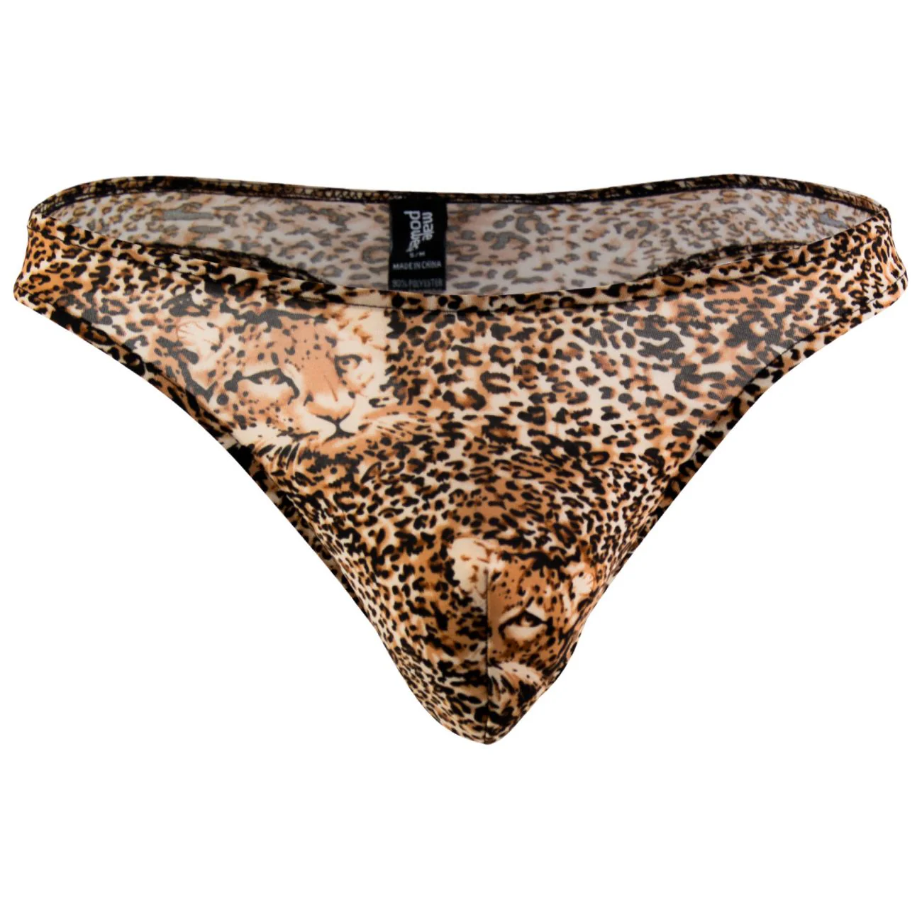 Male Power 444030 Animal Wonder Thong Color Brown - Image 4