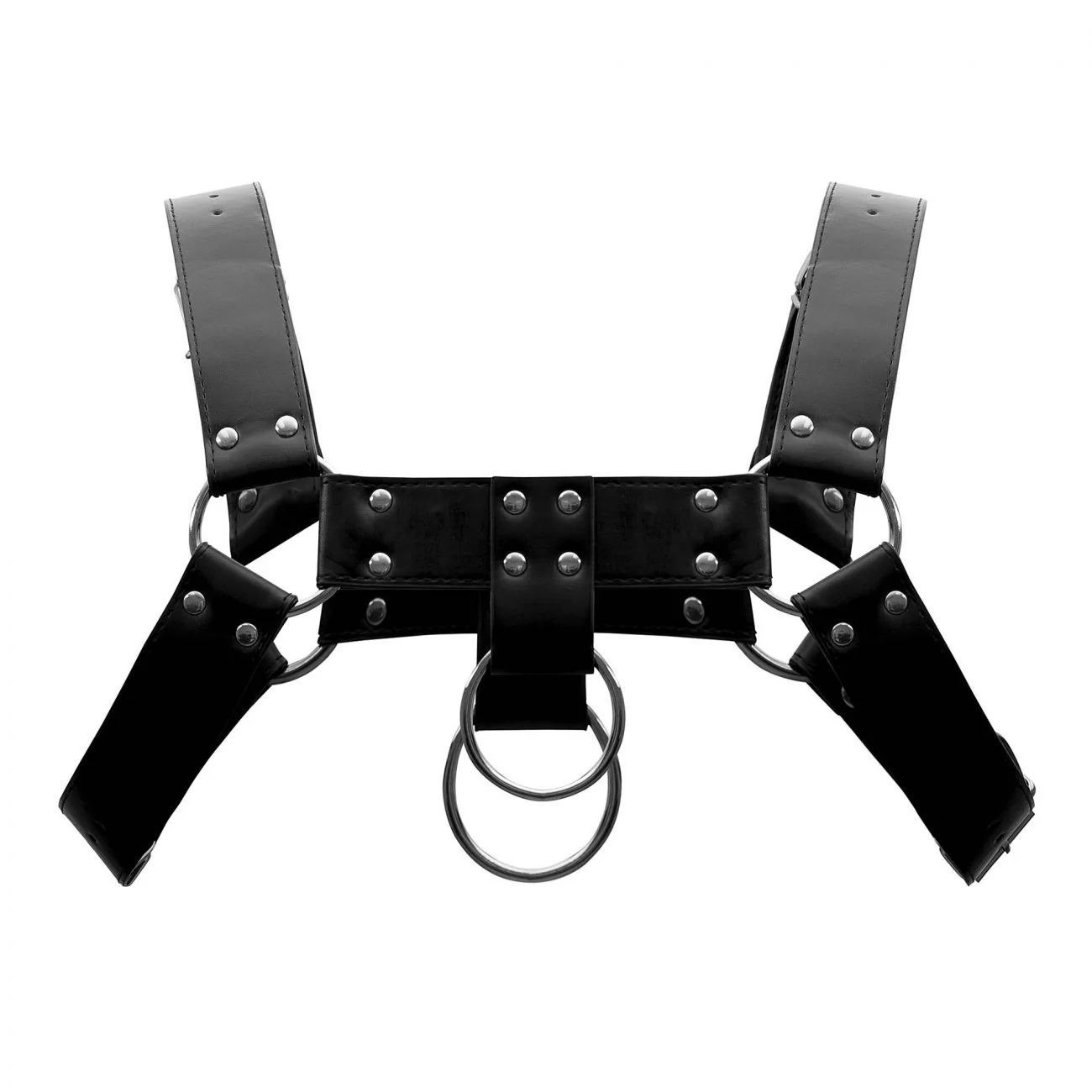 Male Power 590-266 Leather Aries Harness Color Black - Image 5