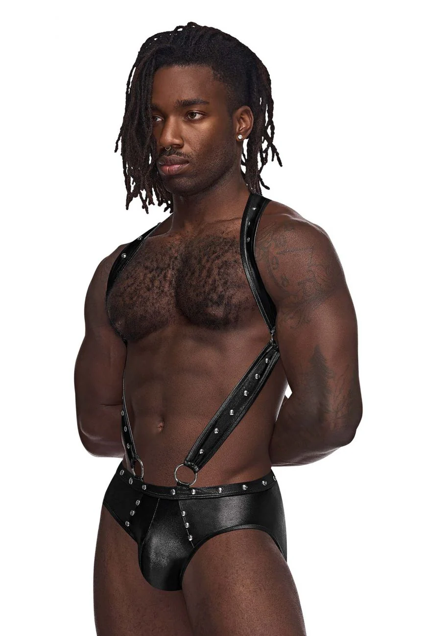Male Power PAK-154 Fetish Uranus Jockstrap Color Black - Image 4