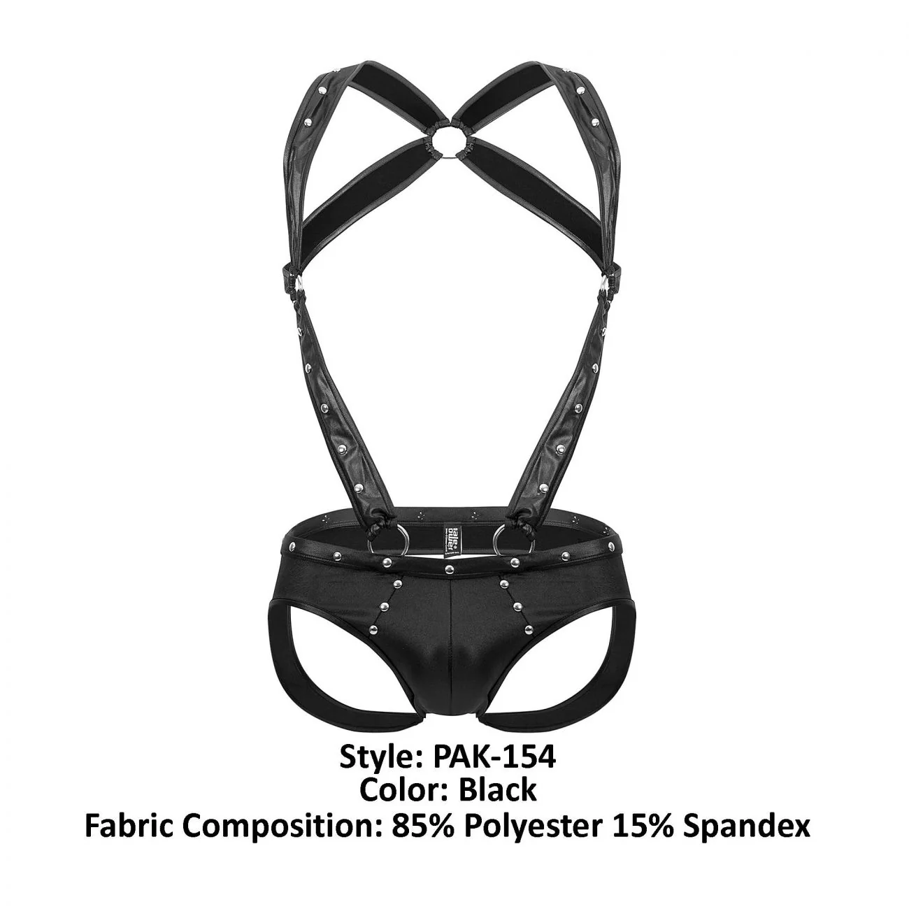 Male Power PAK-154 Fetish Uranus Jockstrap Color Black - Image 8