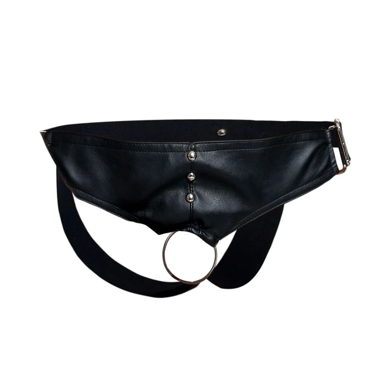 MaleBasics DMBL01 DNGEON Cockring Jockstrap Color Black - Image 7
