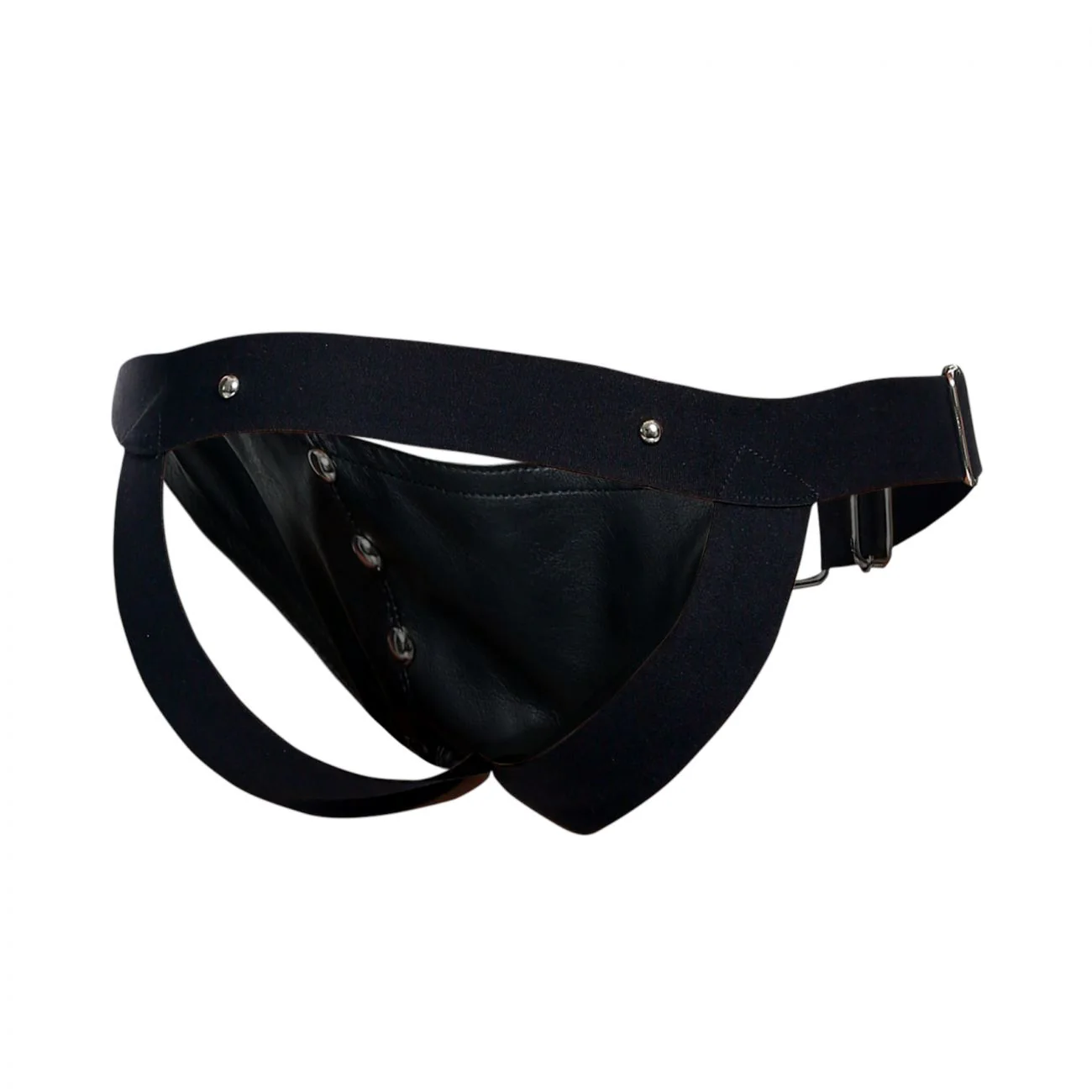 MaleBasics DMBL01 DNGEON Cockring Jockstrap Color Black - Image 9