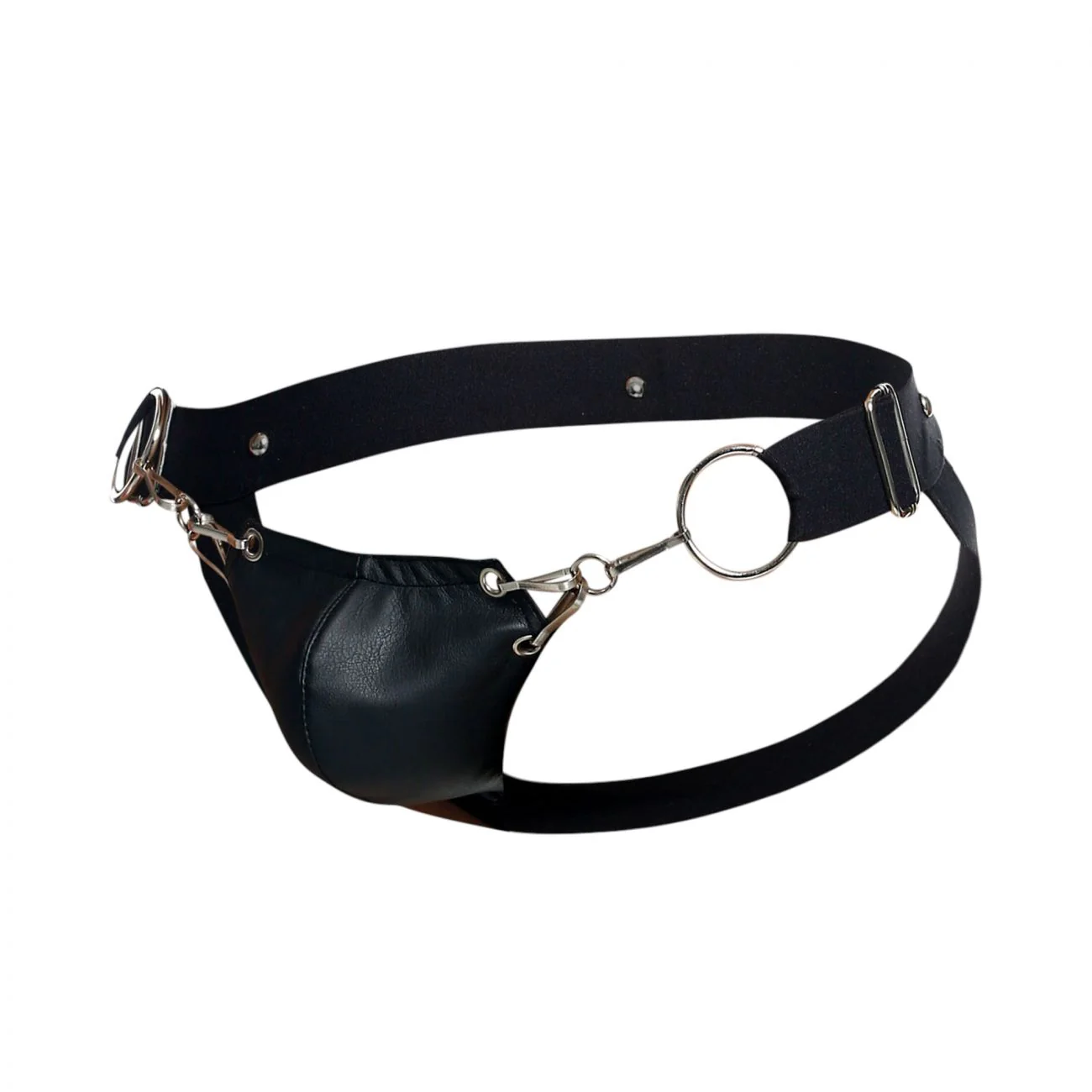 MaleBasics DMBL03 DNGEON Snap Jockstrap Color Black - Image 8