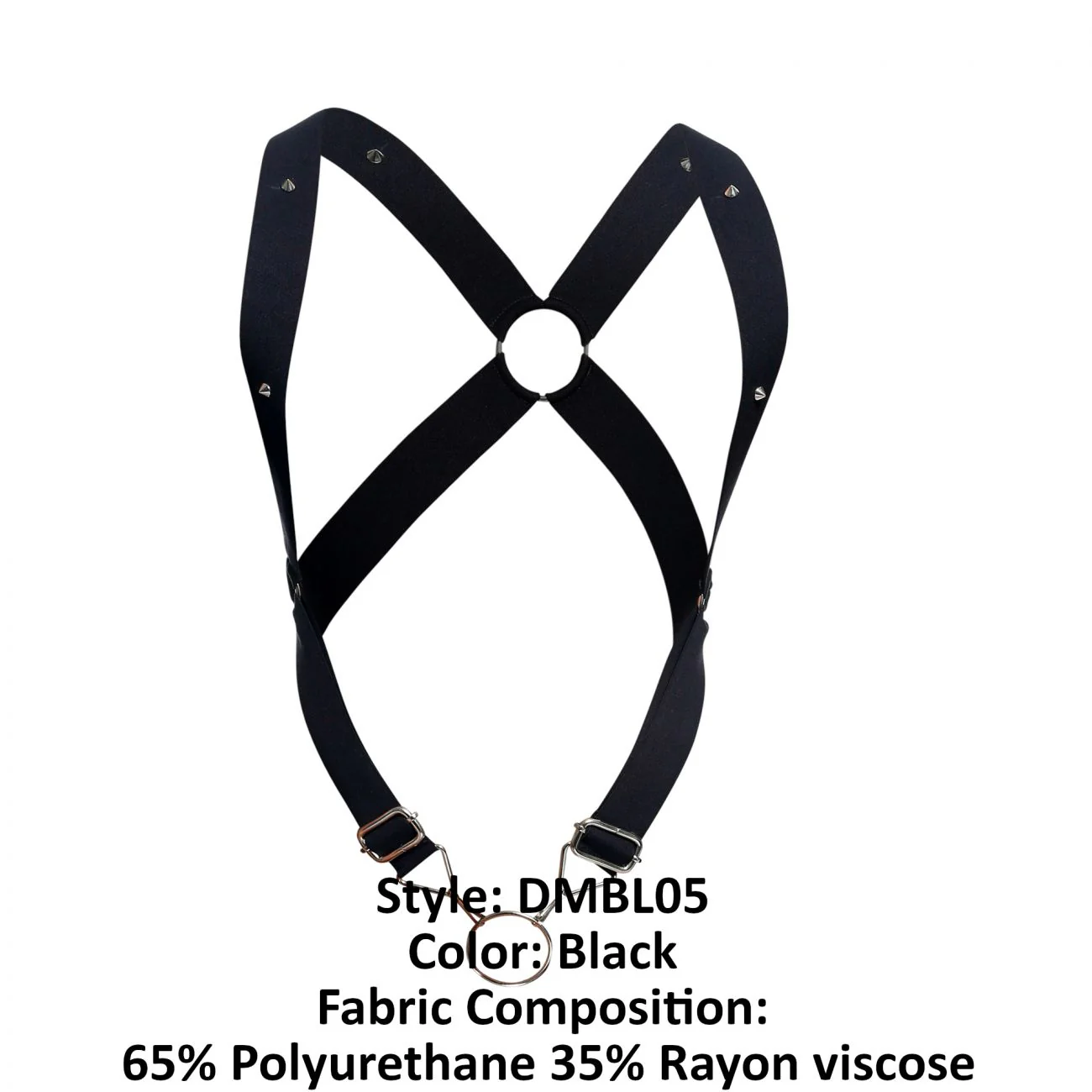 MaleBasics DMBL05 DNGEON Crossback Harness Color Black - Image 10