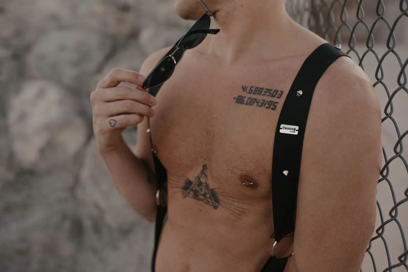 MaleBasics DMBL05 DNGEON Crossback Harness Color Black - Image 12
