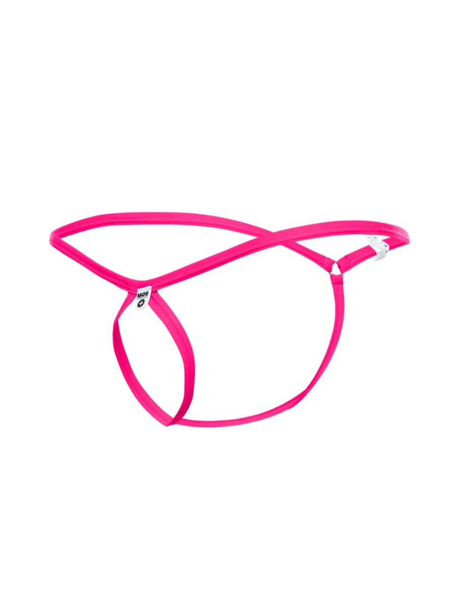 MaleBasics MBL24 Tear Drop Thongs Color Hot Pink - Image 6