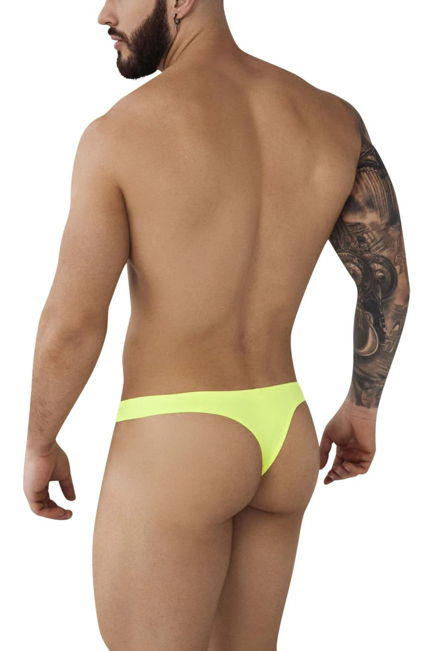 Pikante PIK 0978X Men's Underwear Angola Thongs Color Green - Image 3