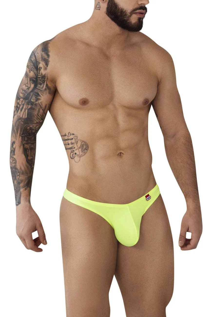 Pikante PIK 0978X Men's Underwear Angola Thongs Color Green - Image 4