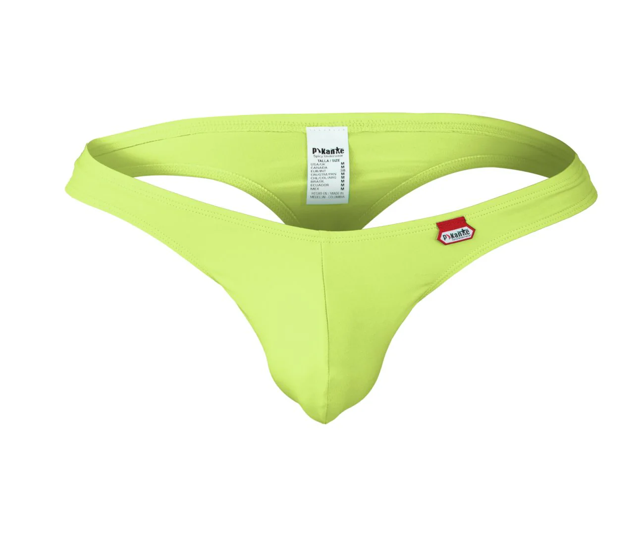 Pikante PIK 0978X Men's Underwear Angola Thongs Color Green - Image 5