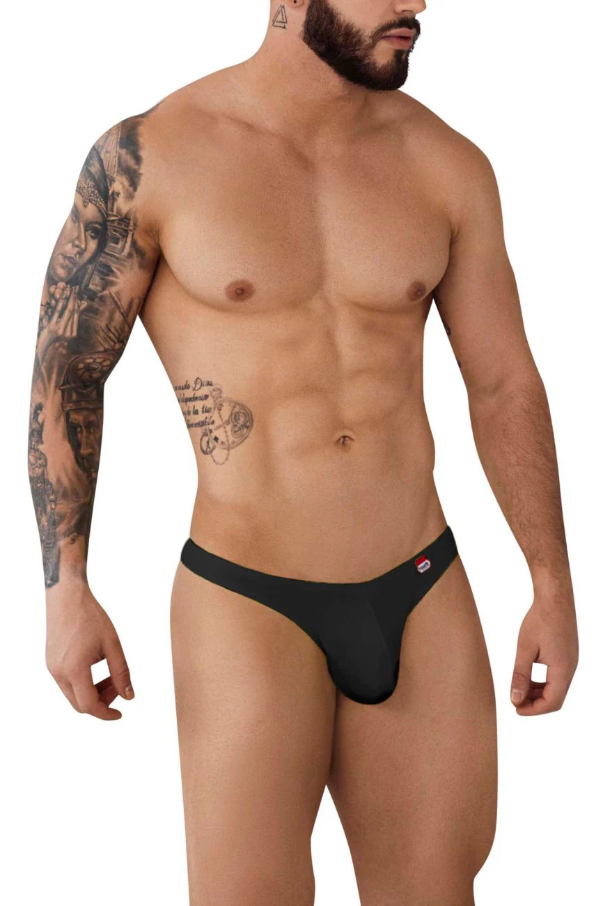 Pikante PIK 0978X Men's Underwear Angola Thongs Color Black - Image 4