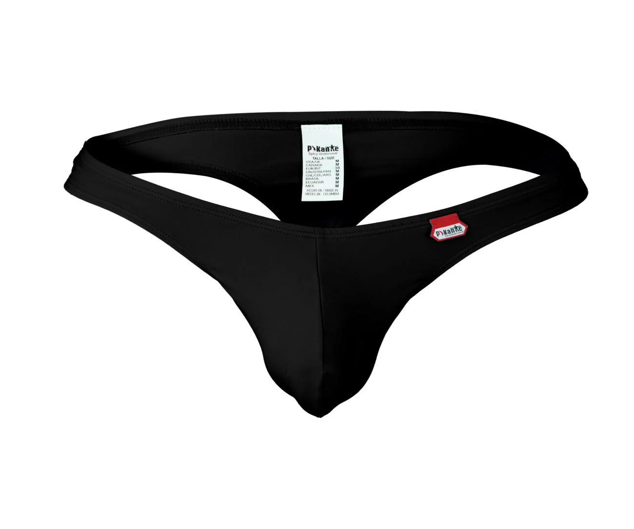 Pikante PIK 0978X Men's Underwear Angola Thongs Color Black - Image 5