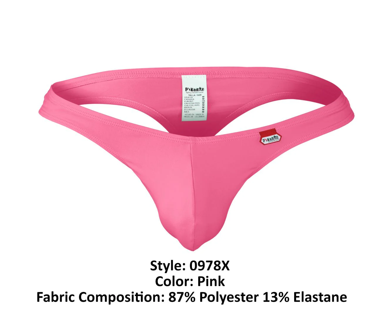 Pikante PIK 0978X Angola Thongs Color Pink - Image 8