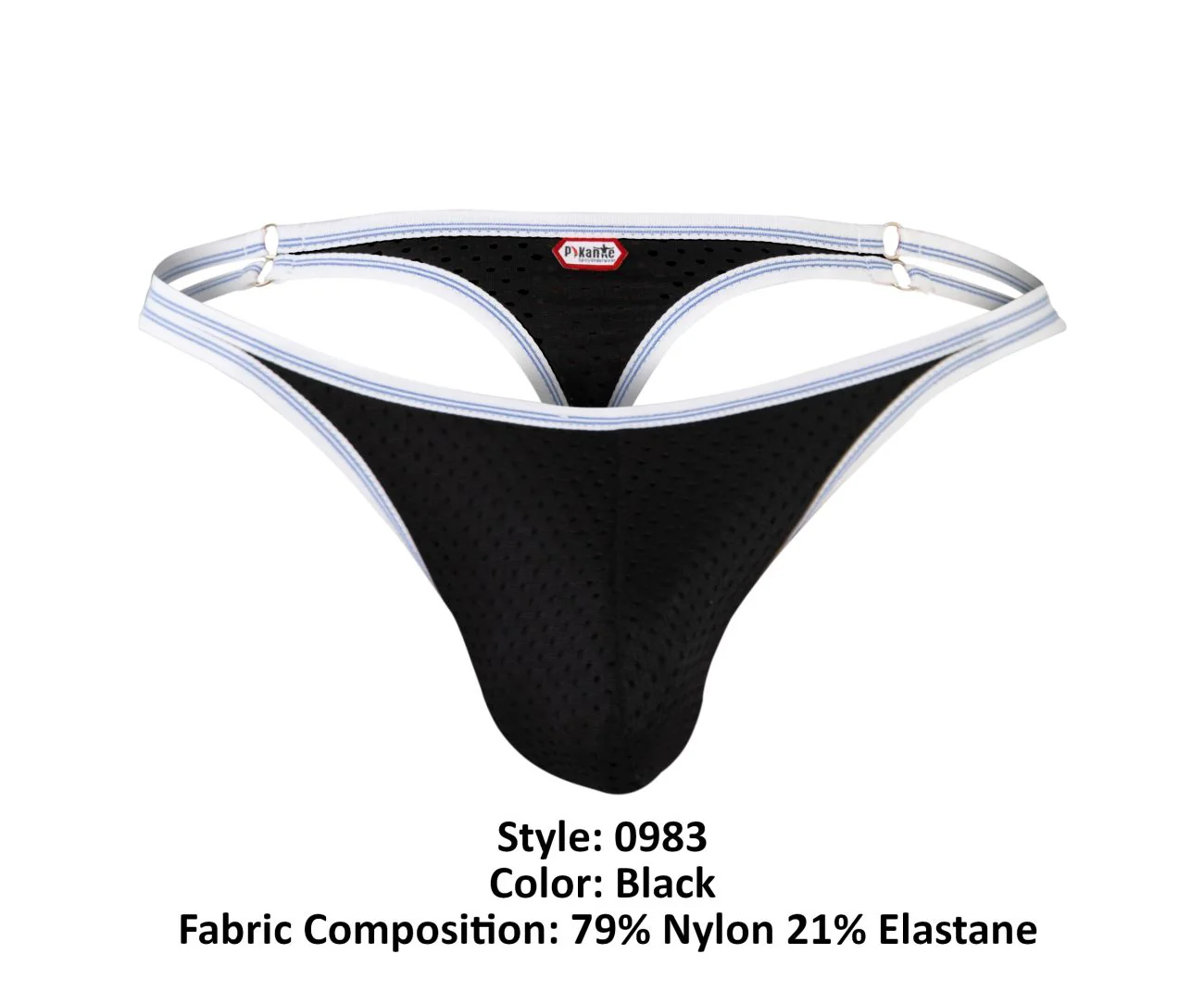 Pikante PIK 0983 Novo Thongs Color Black - Image 8