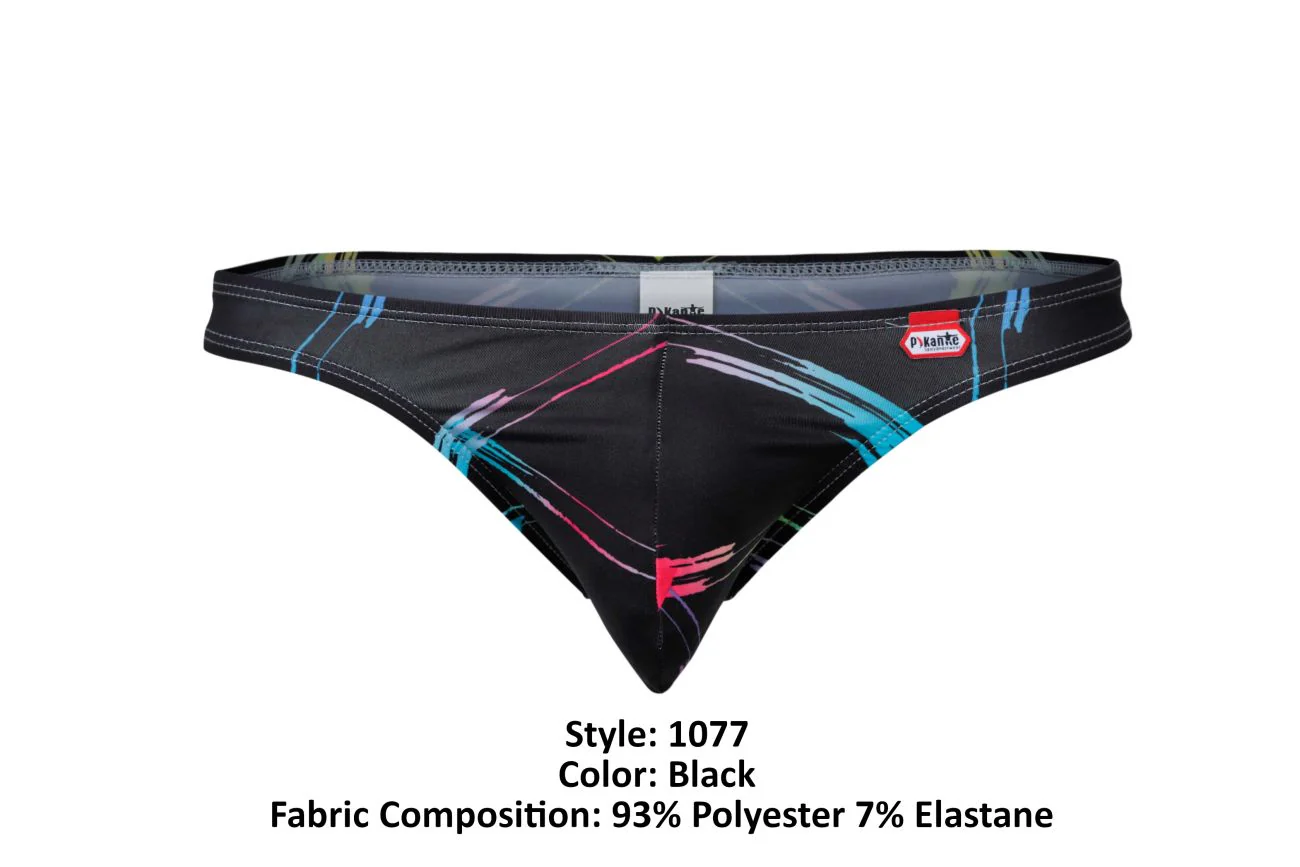 Pikante PIK 1077 Nucleus Thongs Color Black - Image 8